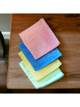 MICROFIBRE PLUS BLEU 40X40 CM (lot de 5)